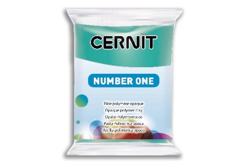 Cernit Cernit 676 Stand. Opaque 56G Turkis Grøn_0