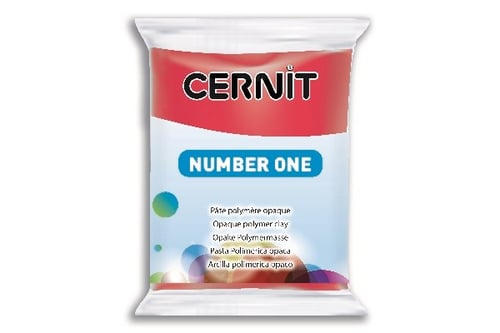 Cernit 463 Number One 56g julerød_0