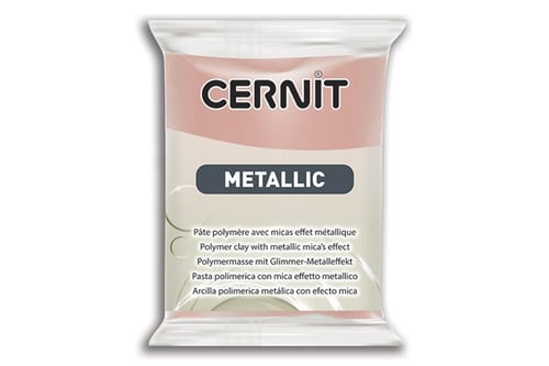 Cernit Metallic 052 56g pink gold_0