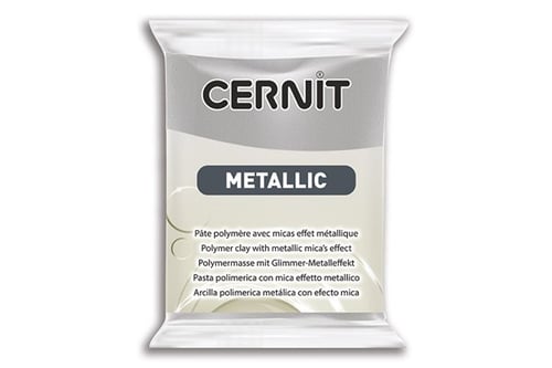 Cernit Metallic 080 56g silver_0