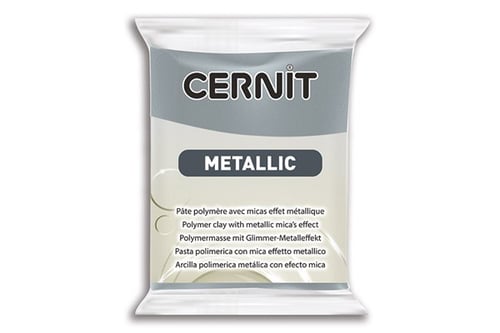 Cernit Metallic 167 56g steel_0