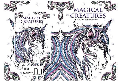 Malebog A4 Magical Creatures 32 sider_0