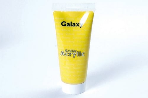 Galaxy Artist Acrylic 200ml primary yellow_1