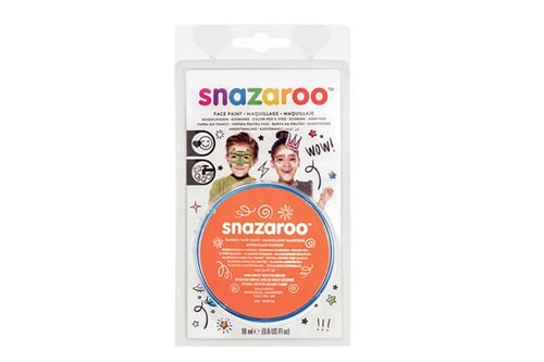 Snazaroo Face Paint 18Ml Blister Orange_0