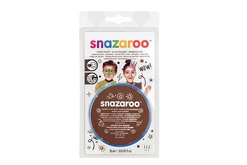 Snazaroo Face Paint 18Ml Blister Light Brown_1