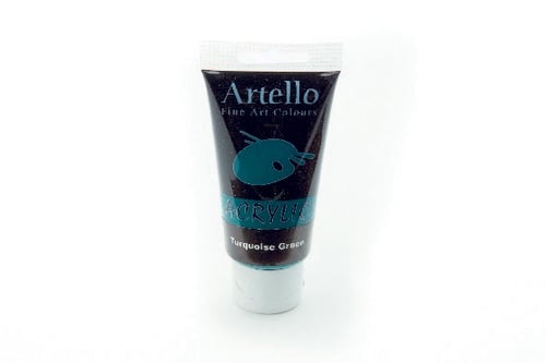 Artello acrylic 75ml Turquoise Green_0