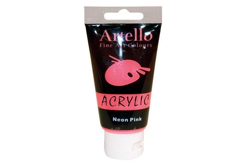 Artello acrylic 75ml Neon Pink_0