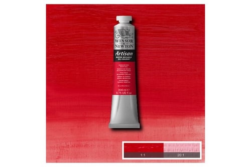 Artisan water mix oil 200ml cad. red deep hue 098 - picture