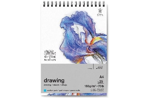 Winsor Medium surface 150g A4 sprial - picture