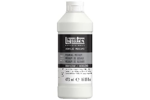 Liquitex Acrylic Mediums 473ml Iridescent Pouring Medium - picture