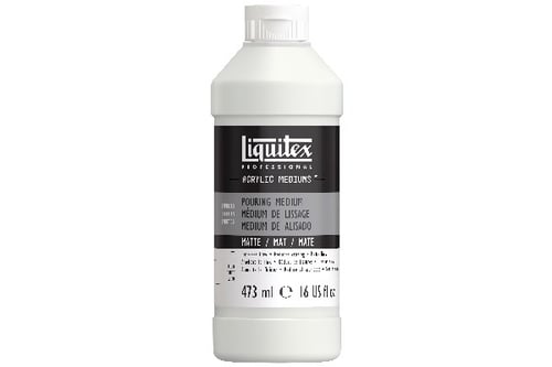 Acrylic additive 473ml matte pouring medium - picture