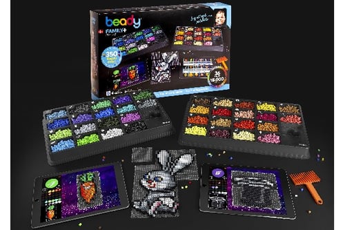 Beady Family+ 18.000 perler, 12 plader, 1 skraber_2