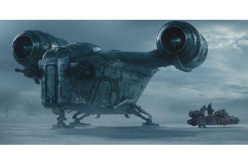"The Razor Crest (The Mandalorian) 1:72 model kit "