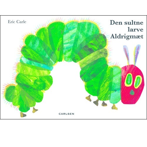Den sultne larve Aldrigmæt (stor papbog) - picture