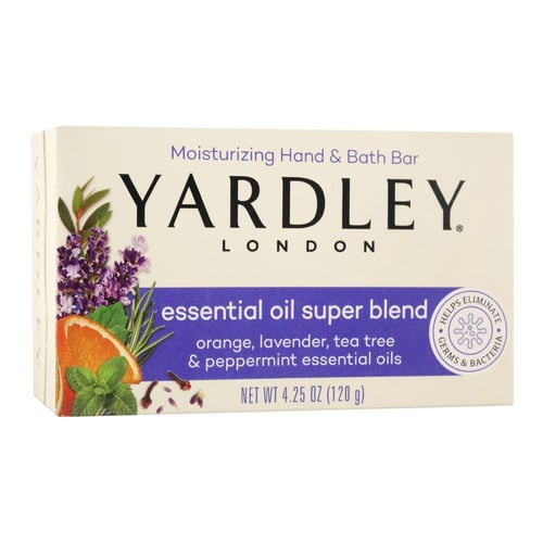 Yardley Soap Bar Essential Oil Superblend 120 g_0