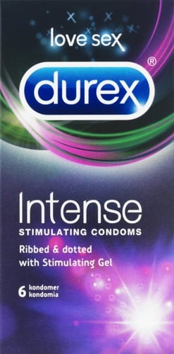 Durex Kondomer Intense 6 stk_0