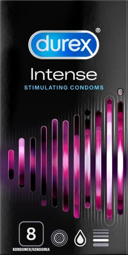 Durex Kondomer Intense 8 stk - picture