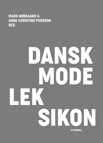 Dansk modeleksikon - mørkegrå - picture
