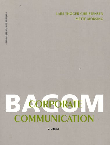 Bag om corporate communication - picture