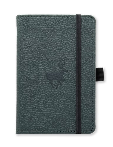 Dingbats* Wildlife A6 Pocket Green Deer Notebook - Dotted_1