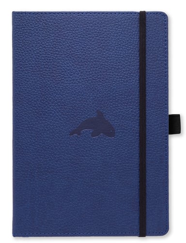 Dingbats* Wildlife A5+ Blue Whale Notebook - Plain_1