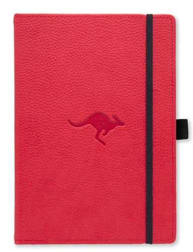 Dingbats* Wildlife A5+ Red Kangaroo Notebook - Plain_1