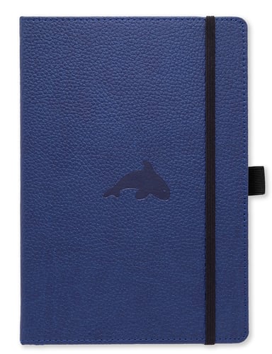 Dingbats* Wildlife A4+ Blue Whale Notebook - Dotted - picture