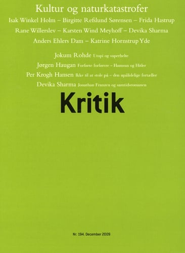 Kritik, 42. årgang, nr. 194 - picture