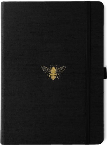 Dingbats* Pro B5 Black Bee Notebook Lined_2