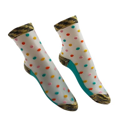 Everneed Cerise multi dot - aqua_0