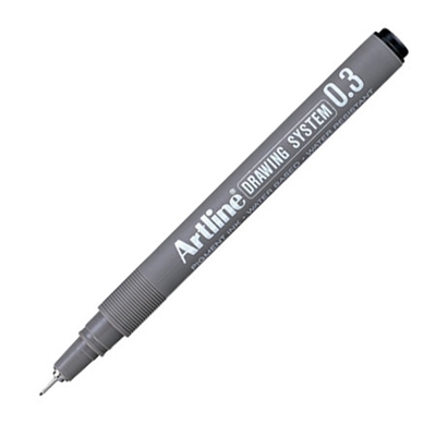 Artline EK-233 Fineliner Schwarz_0