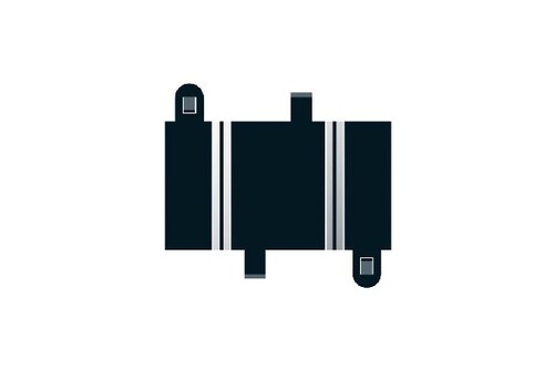 Scalextric Quarter Straight 87Mm (2 Per Bag)_1
