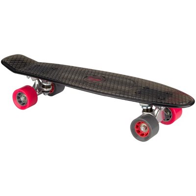 Plastik Skateboard gråt +3år. 57X15X10 cm_0