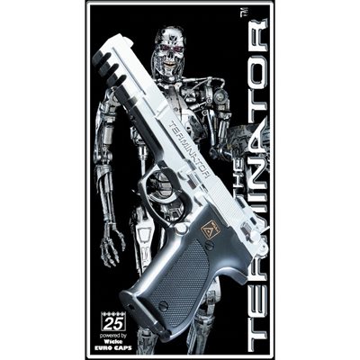 25-skuds Terminator sølv +3år, 31x16x3 cm_0