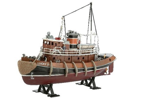 Revell Byggesæt Harbour Tug Boat_3