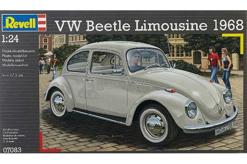 Revell Model Set - Volkswagen Beetle Limousine 68 - 1:24 Modelbyg_1