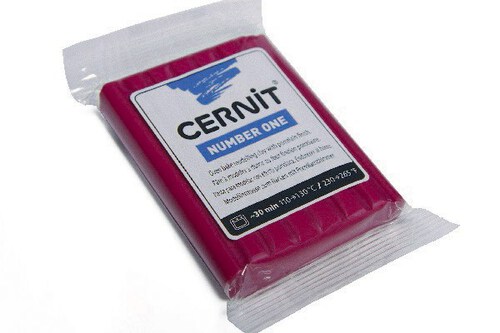 Cernit Cernit 411 Stand. Opaque 56G Bordeaux _2