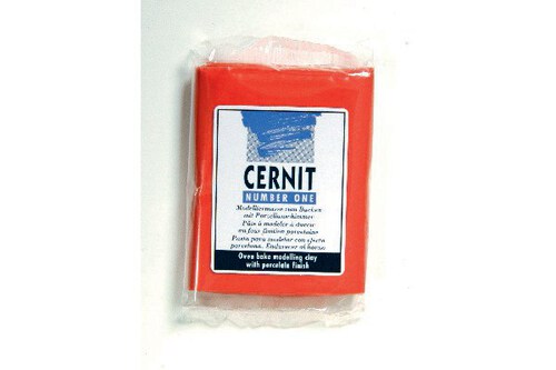 Cernit 428 Number One 56g valmuerød_0