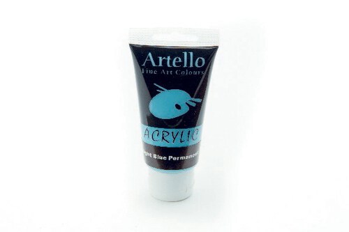 Artello acrylic 75ml Light Blue Permanent_1
