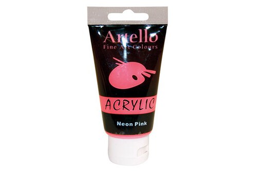 Artello acrylic 75ml Neon Pink_1