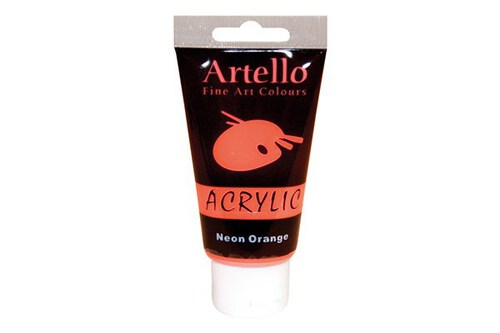 Artello Acrylmaling 75Ml Neon Orange_1