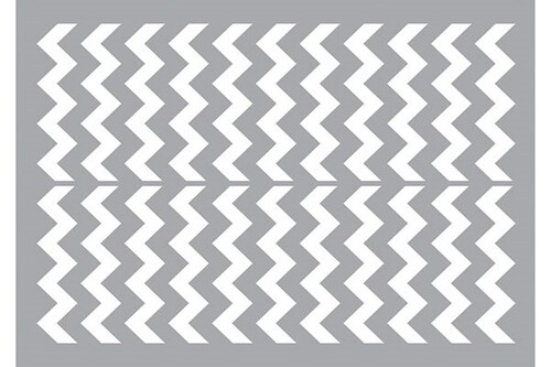 Marabu Stencil Art Din A4 Chevron Pattern_1