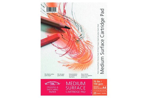 Drawing pad medium surface A4 150g, 25 pages_1