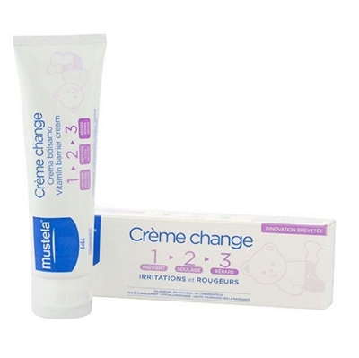 Mustela Creme Change Vitamin Barrier Cream 100ml All Skin Types_0