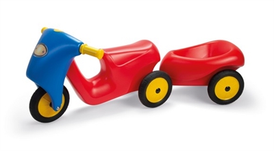 Dantoy Scooter med gummihjul +2år_1