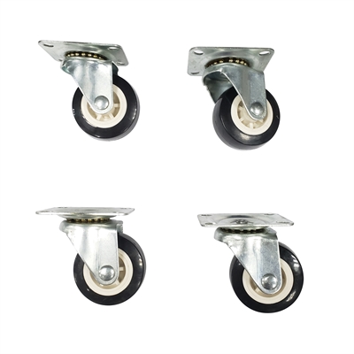 Furniture Castors - 360 Degree Rotating & Ø50, 14Mm (Load 20 Kg.) 4 Pcs._0