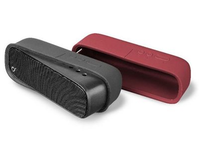  Transportabel Bluetooth Højttaler SPARKLE, RØD/SORT_0