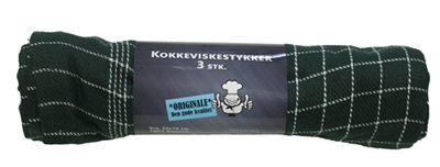 Viskestykke Mørkegrøn 3-Pk._0