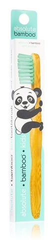 Absolute Bamboo Toothbrush Kids Green - picture