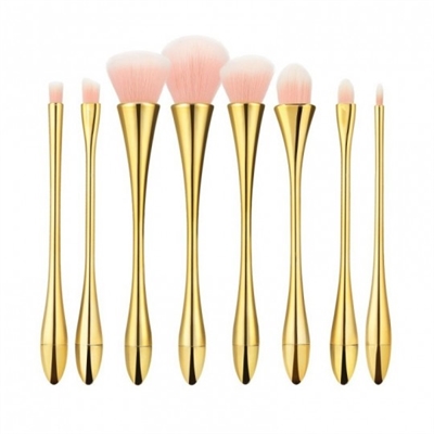 T4B Makeup Brush Golden 8' _0